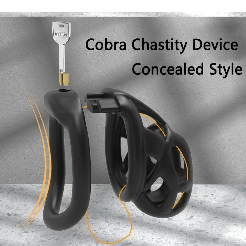 New Lock Cobra Male Cock Cage