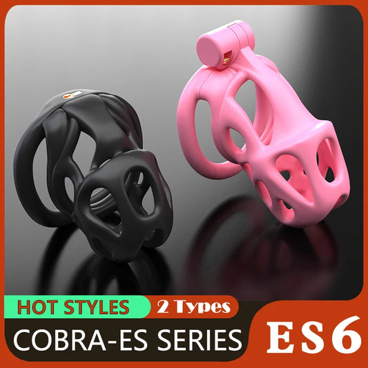 NEW Cobra ES6 Male Chastity Cage Mini Lock