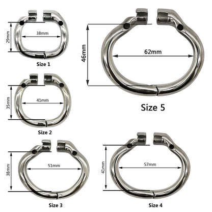 Foldable Chastity Device Cock Cage