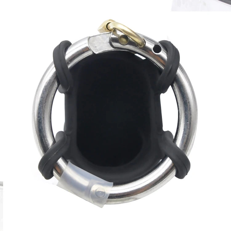 Adjustable Size Soft Silicone Chastity Device