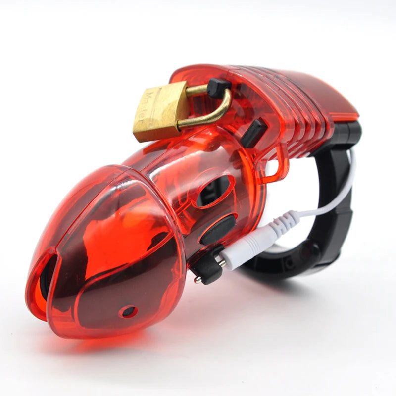 Adjustable Size Electro Chastity Cage