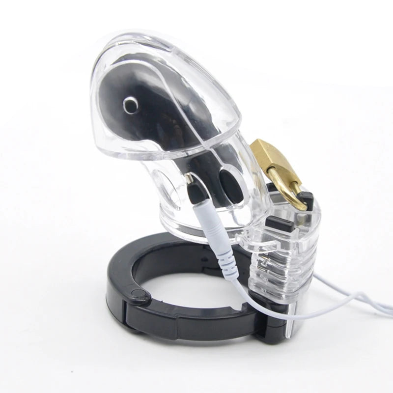 Adjustable Size Electro Chastity Cage