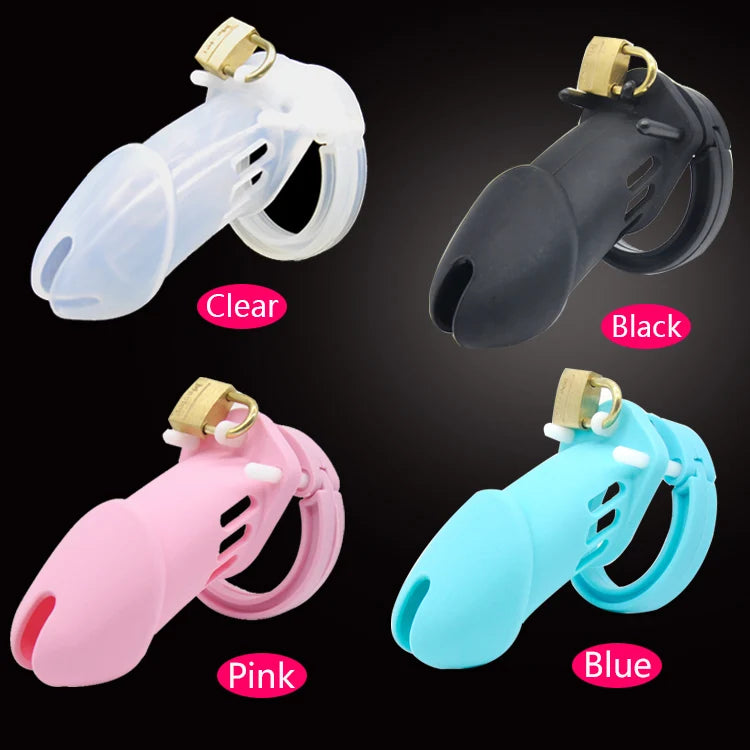 Silicone Chastity Device Cock Cage