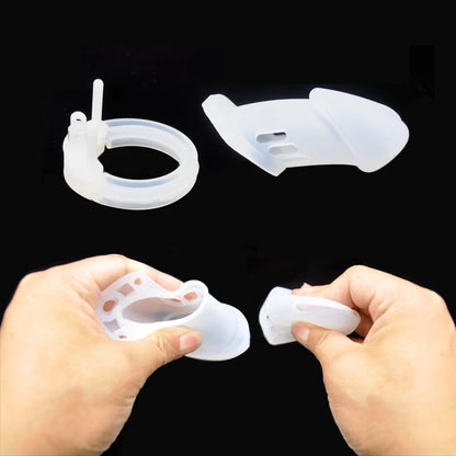 Silicone Chastity Device Cock Cage