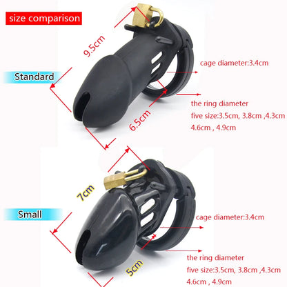 Silicone Chastity Device Cock Cage