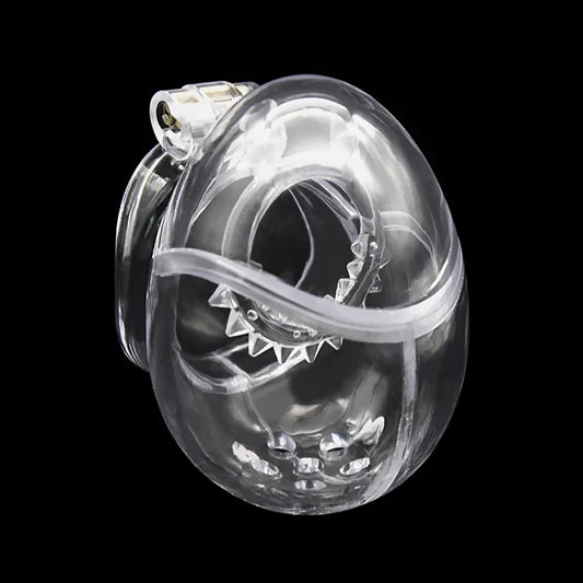 Eggshell Fully Encircled Chastity Cage