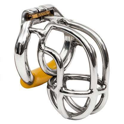 Hinge Ring Chastity Device Cock Cage S056