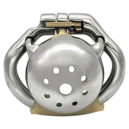 Hinge Ring Chastity Device Penis Lock S077