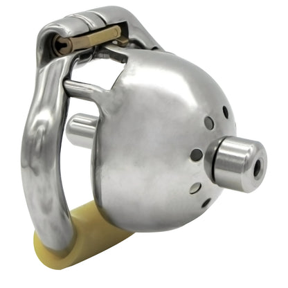 Hinge Ring Chastity Device Penis Lock S077