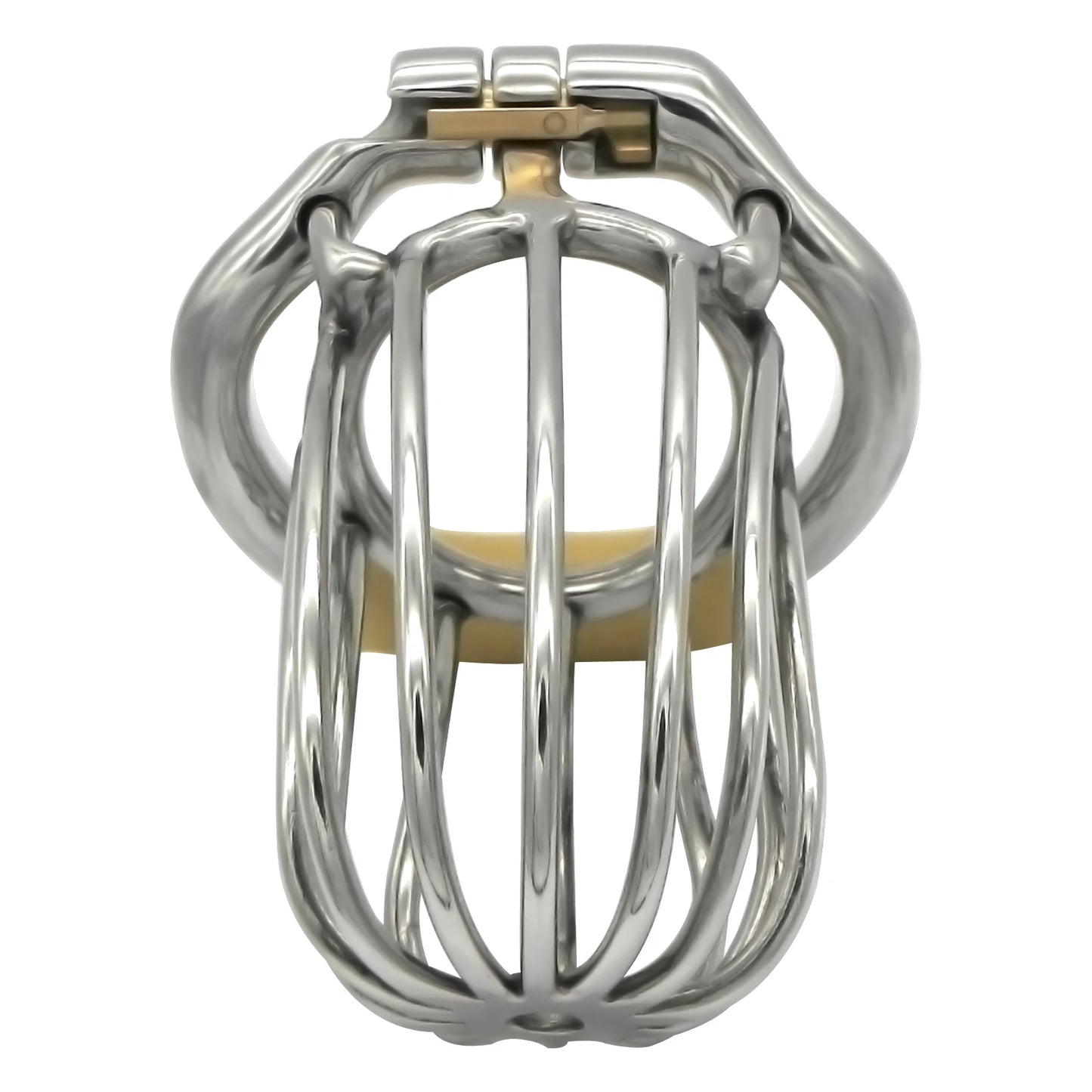 Hinge Ring Banana Chastity Cage S114