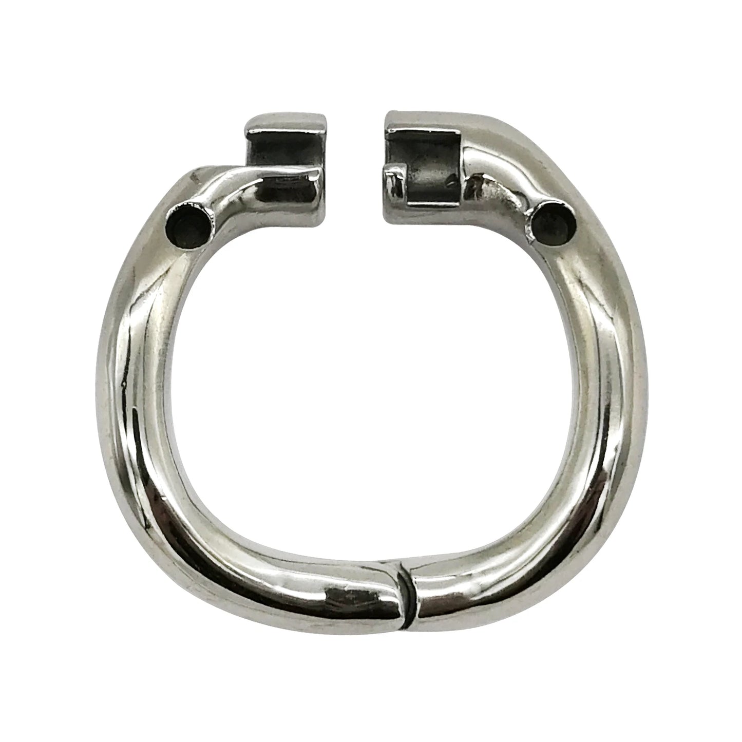 Hinge Ring Long Chastity Cage S062