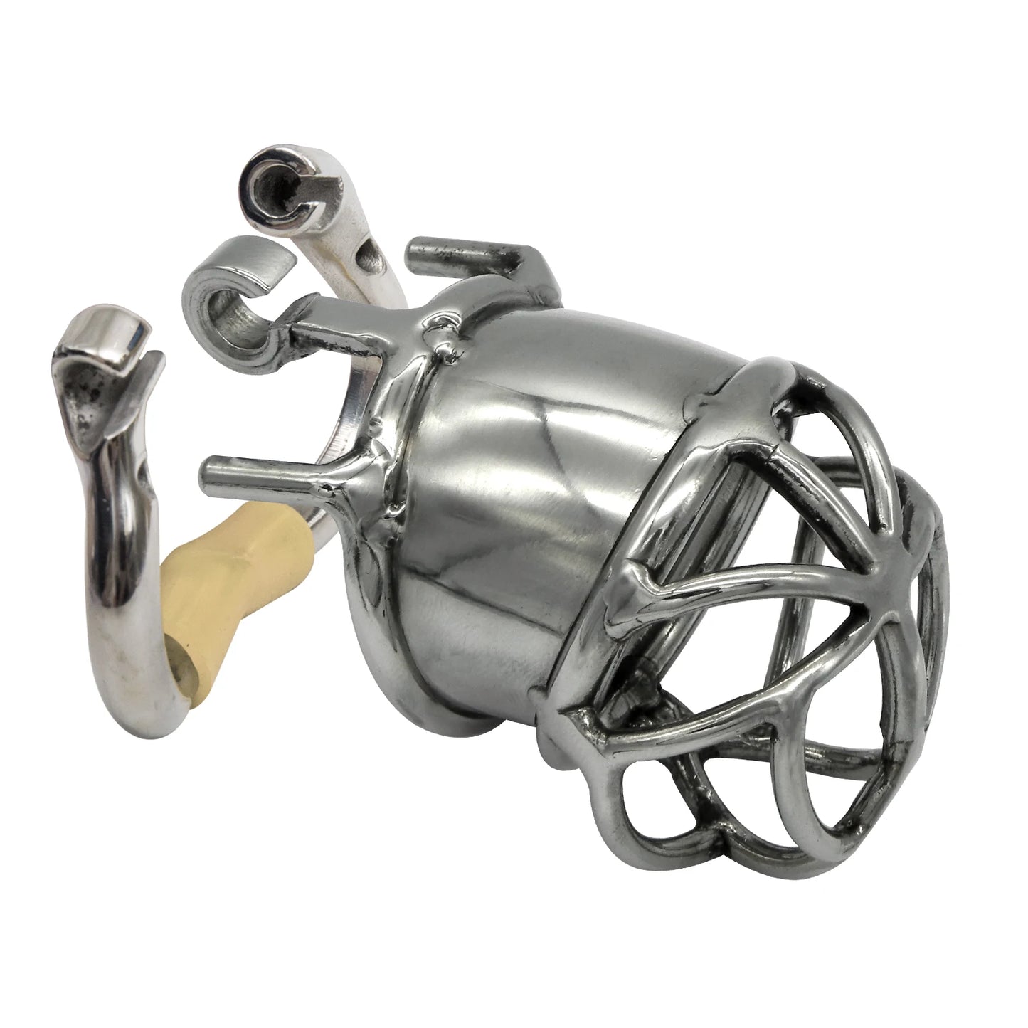 Hinge Ring Chastity Device Cock Cage S063