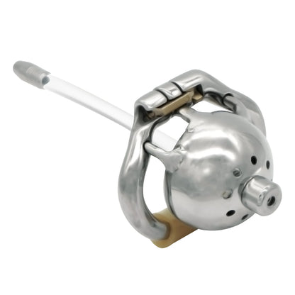 Hinge Ring Chastity Device Penis Lock S077