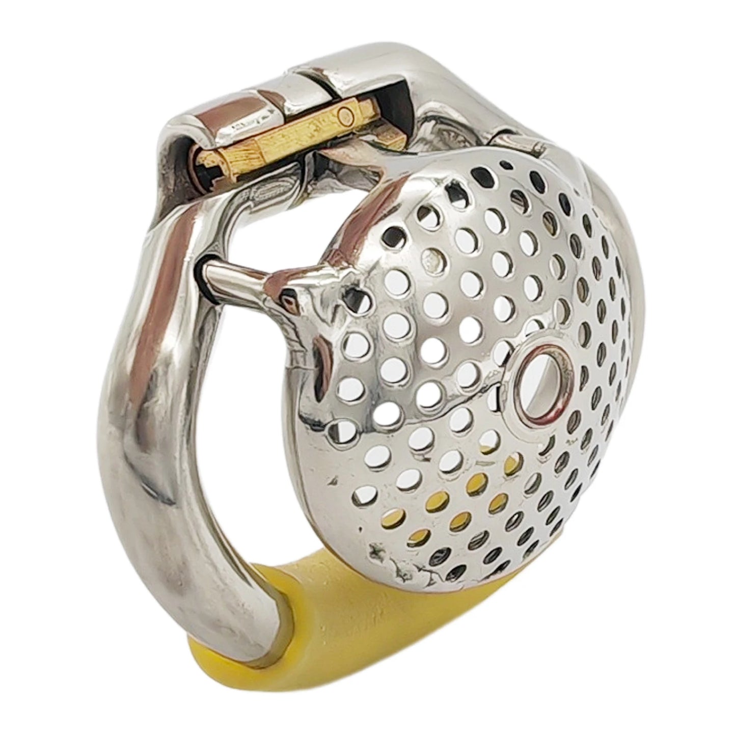 Flat Honeycomb Small Chastity Cage