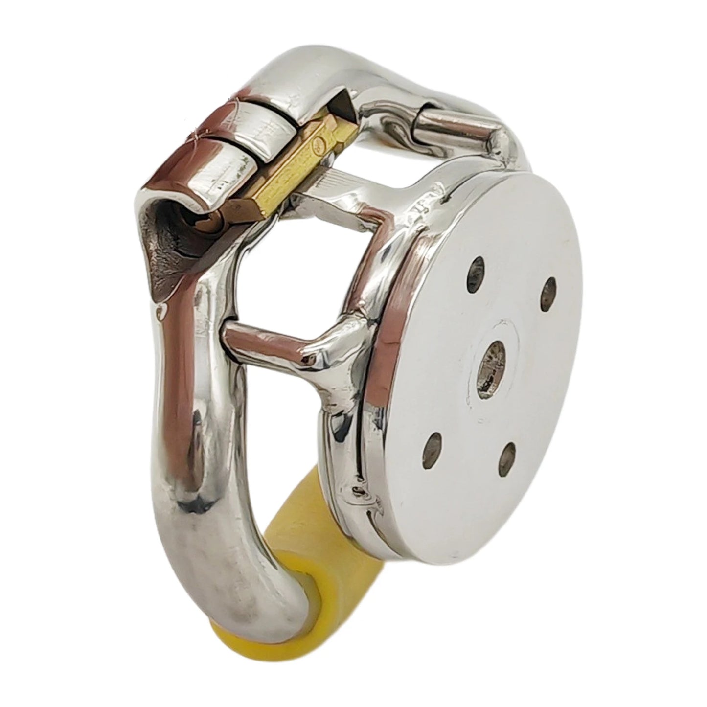 Flat Reverse Chastity Device Cock Cage Lock