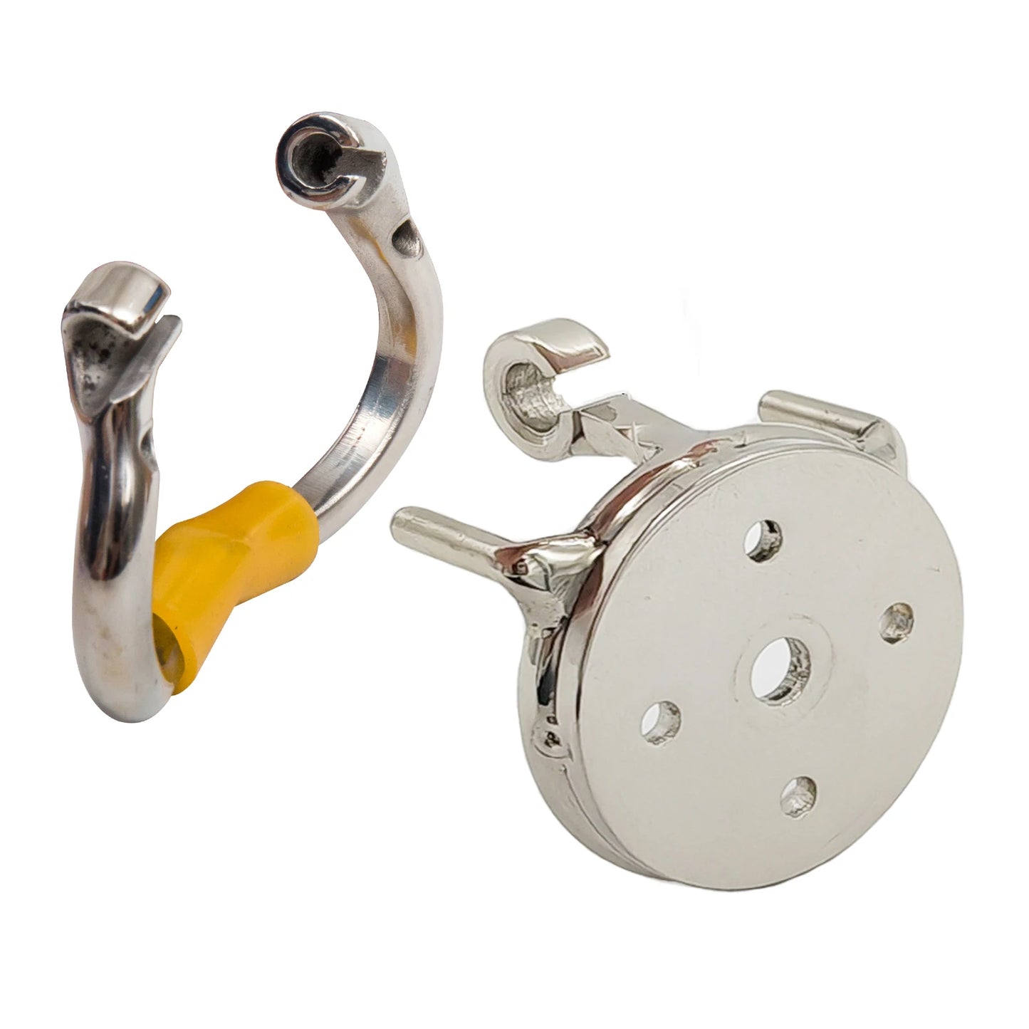 Flat Reverse Chastity Device Cock Cage Lock