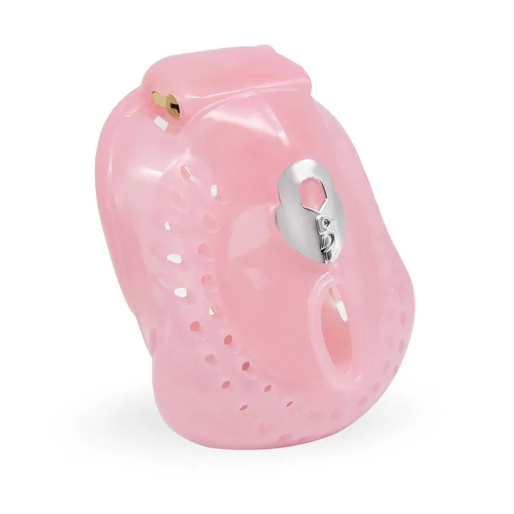 Fully encircled chastity Cage With 4 Size Penis Ring