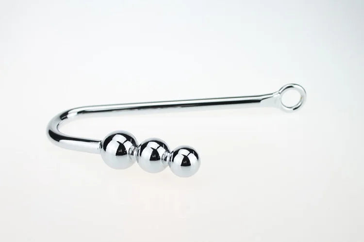 3 Balls Male Anal Plug Hook