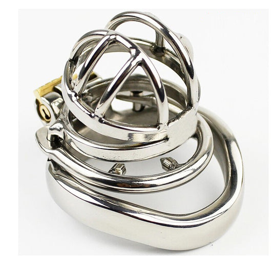 Chastity Cage with Anti-Shedding Ring