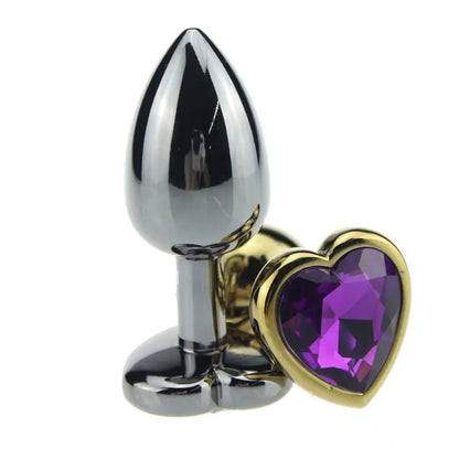 Heart Crystal Anal Plugs Anal Plug