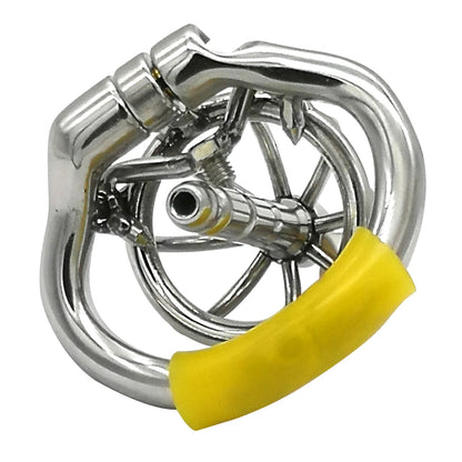 Urethral Catheter Anti-Shedding Ring Cock Cage