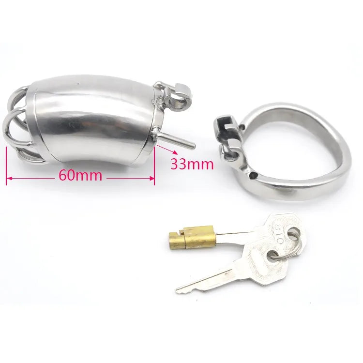 Happygo Stealth Lock Chastity Device Cock Cage A272