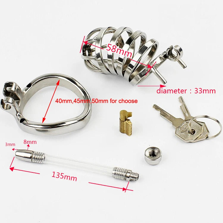 Happygo Chastity Device with Catheter