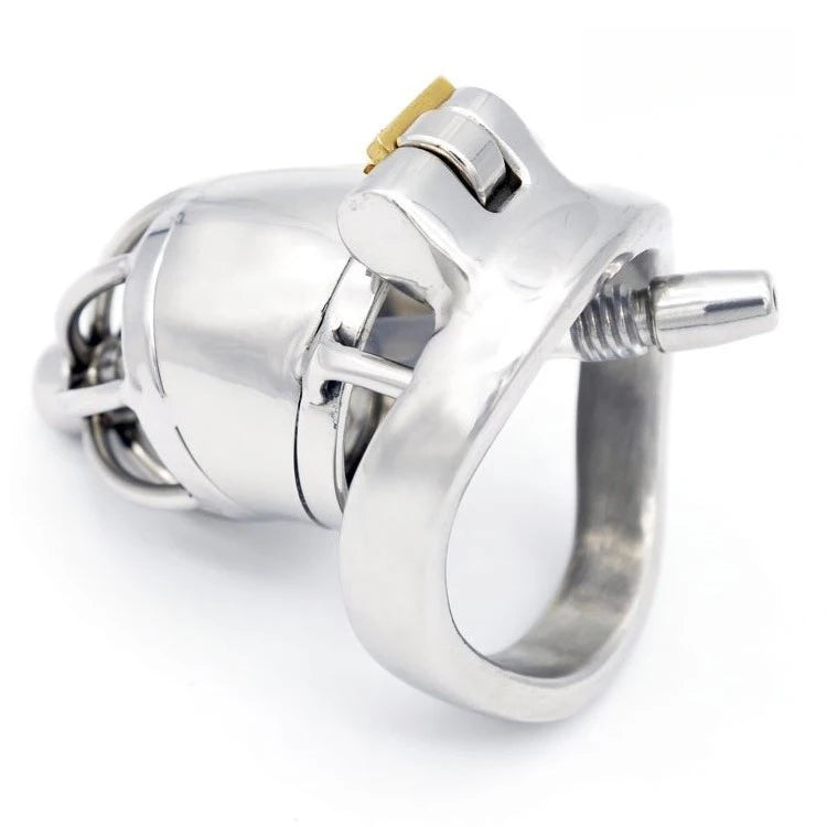 Happygo Chastity Cage with Catheter Penis Lock A277-1