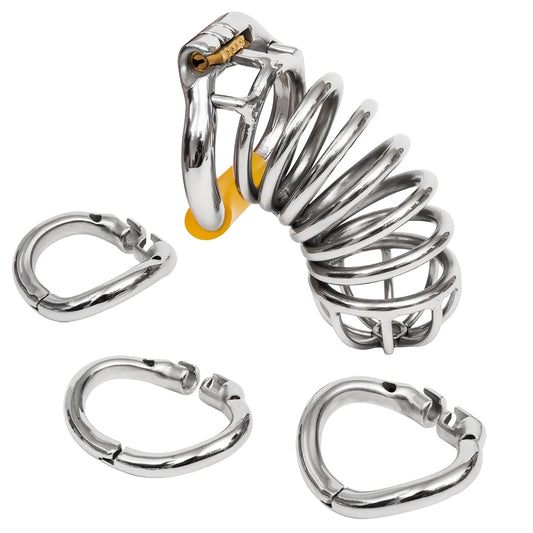 Include 3 Rings Chastity Cage Chastity Lock