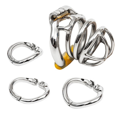 Include 3 Rings Chastity Device Cock Cage