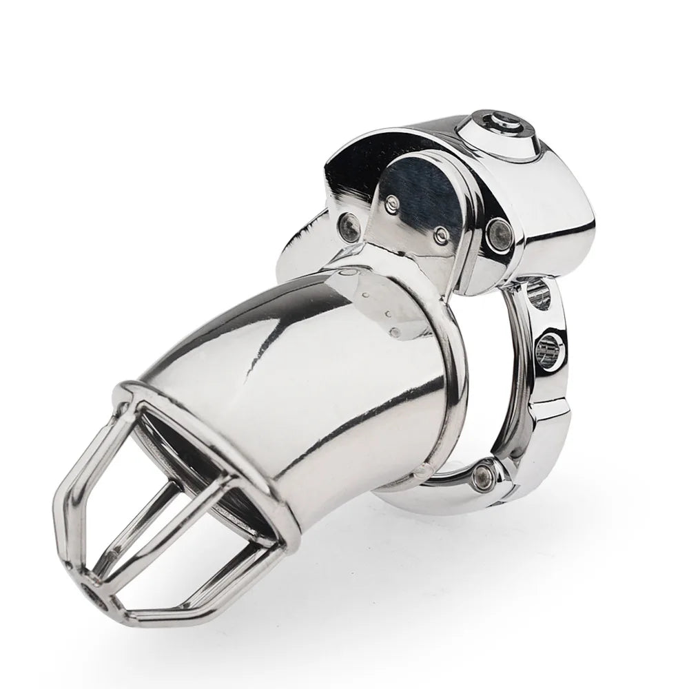 Push Lock 6 Size Adjustable Base Ring Cock Cage