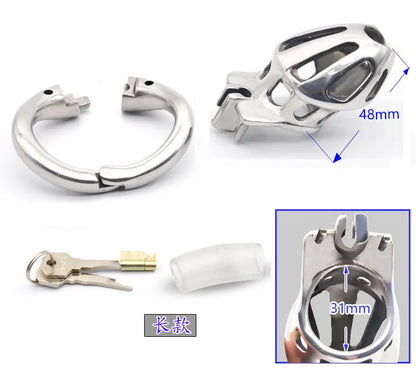 Hinge Ring Zone Chastity Device Cock Cage