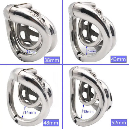 Hinge Ring Zone Chastity Device Cock Cage