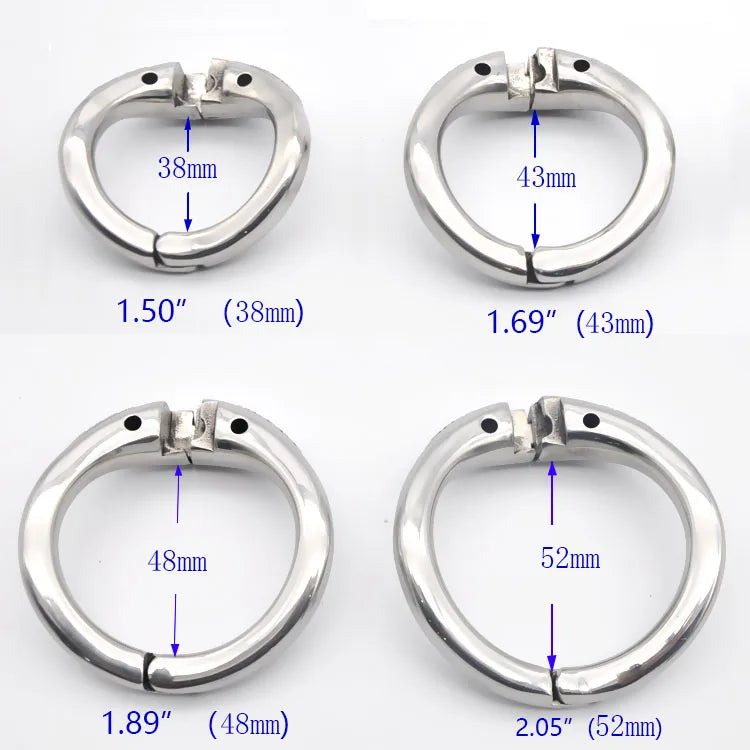 Hinge Ring Zone Chastity Device Cock Cage