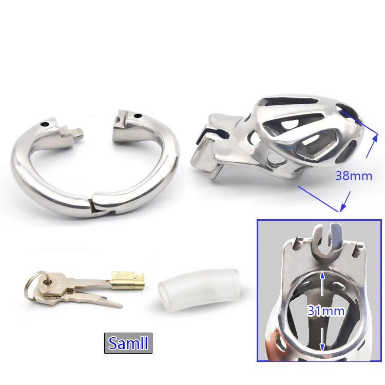 Hinge Ring Zone Chastity Device Cock Cage