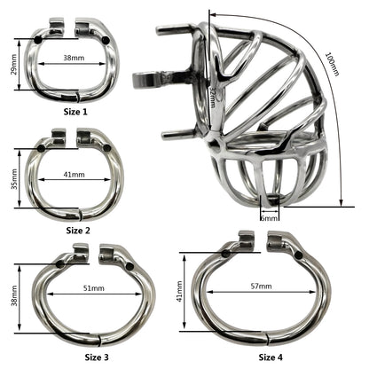 Reverse Chastity Device Cock Cage S073