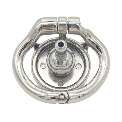 Reverse Chastity Cage With Catheter Penis Lock