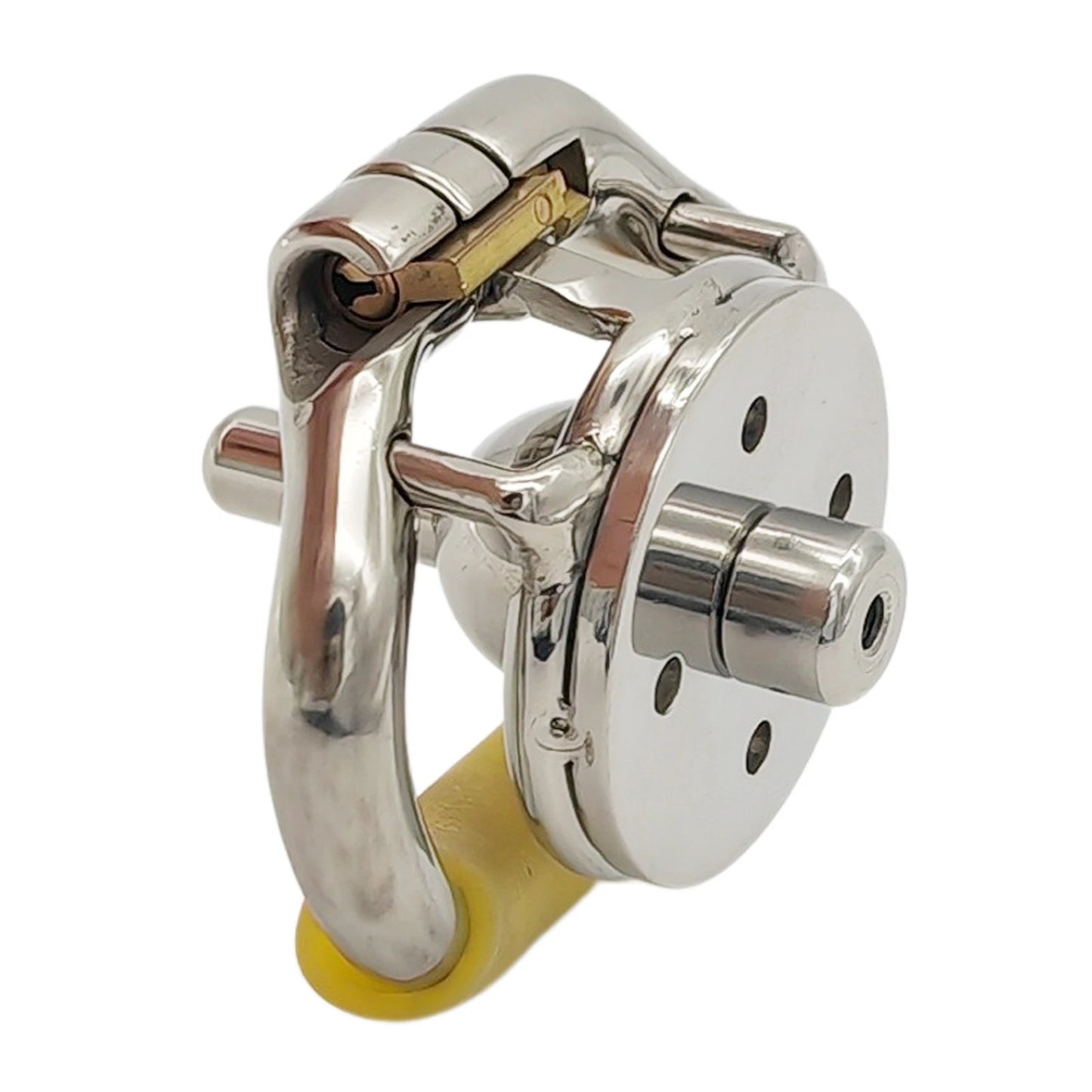 Reverse Chastity Cage With Catheter Penis Lock