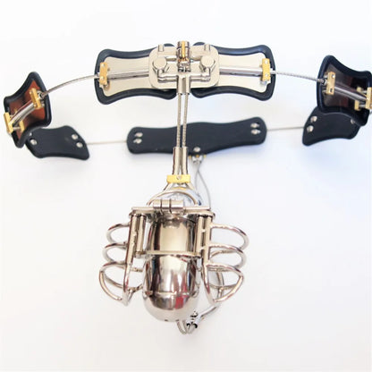 Adjustable Size Male Chastity Belt