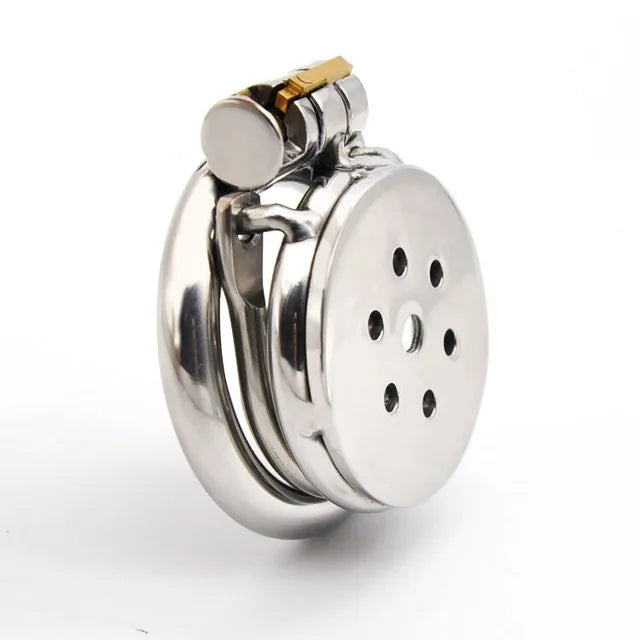 Small Flat Cock Cage Chastity Device