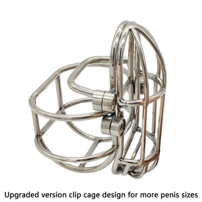 Upgraded Chastity Device Clip Cock Cage