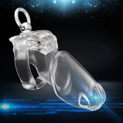 V4 Loop Ring Cock Cage Chastity Lock