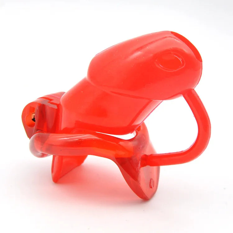 v3 Long Silicone Chastity Device Cock Cage